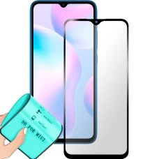 Стекло 5D Ceramic Xiaomi Redmi 9A / 9C Black