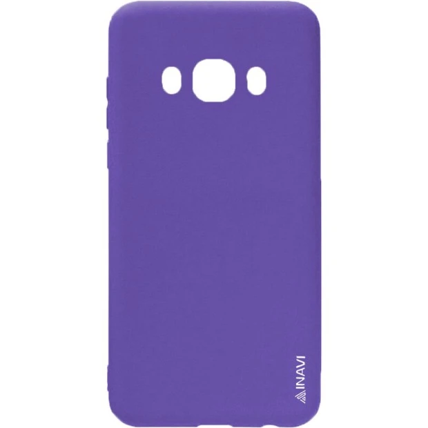 Чехол Силикон iNavi Color для Samsung Galaxy J7 (2016) J710 (фиолетовый)