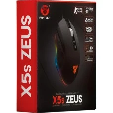 мышь проводная USB Fantech X5S Zeus (Чёрный)