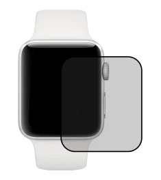 Защитное стекло 5D Matte Ceramic Apple Watch 38mm Black