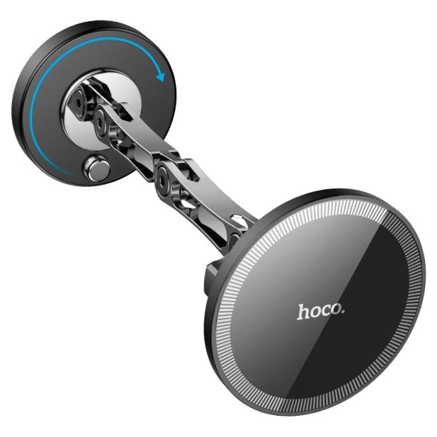 Автотримач Hoco H50 Magnetic (Темно-сірий)