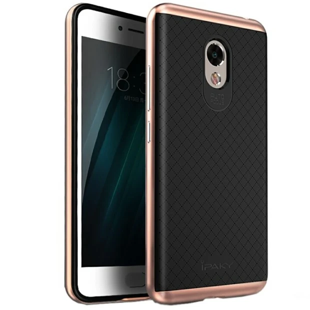Силиконовый чехол Ipaky Carbon Case Meizu M3 Mini / M3s Mini (Розовый)