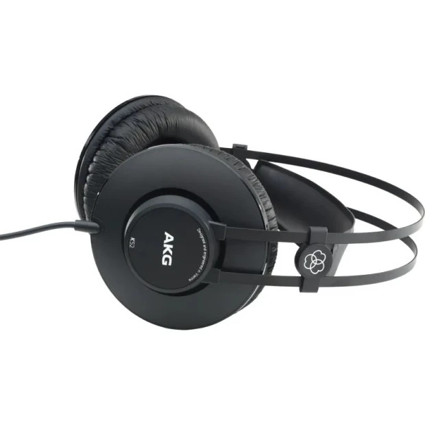 Дротові накладні навушники-гарнітура AKG K52 (чорні) K