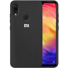 Силикон Original 360 Case Logo Xiaomi Redmi Note 7 (Чёрный)