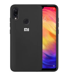 Силикон Original 360 Case Logo Xiaomi Redmi Note 7 (Чёрный)