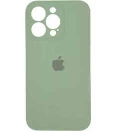Силикон Original RoundCam Case Apple iPhone 13 Pro Max (55) Blackish Green