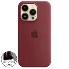 Силикон Original Round Case Apple iPhone 14 Pro (58) Grape