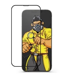 Защитное стекло 5D Achilles Premium для Apple iPhone 13 Pro Max / 14 Plus Black