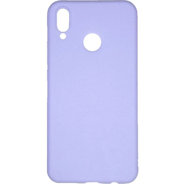 Силиконовый чехол Multicolor Huawei P Smart Plus (лавандовый)
