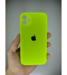 Силикон Original Square RoundCam Case Apple iPhone 11 (27) Grass Green