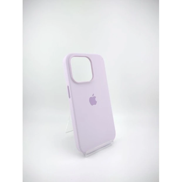 Силіконовий чохол з MagSafe для Apple iPhone 14 Pro (Ліловий)