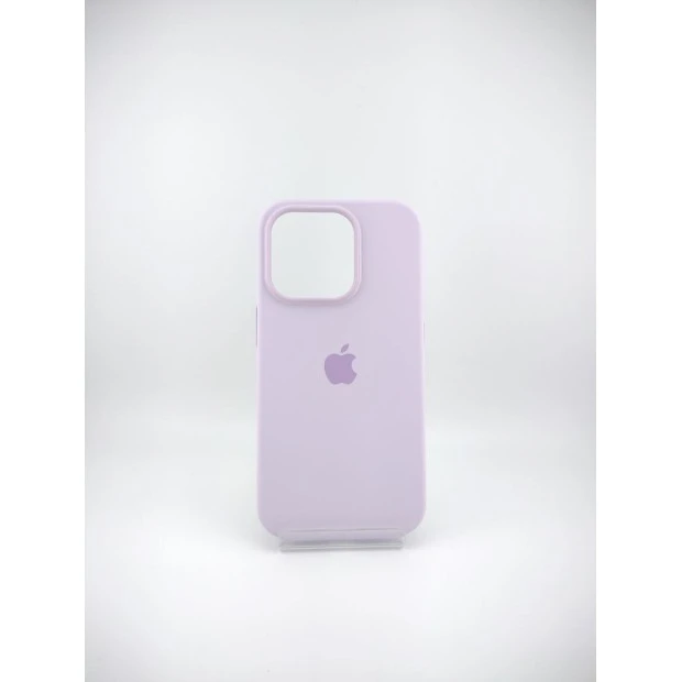 Силіконовий чохол з MagSafe для Apple iPhone 14 Pro (Ліловий)