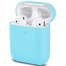 Чехол для наушников Apple AirPods 2 Slim (Sky Blue)