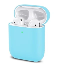 Футляр для наушников Apple AirPods 2 Slim (Sky Blue)