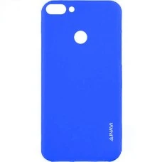 Силиконовый чехол iNavi Color Huawei Nova 2 (темно-синий)