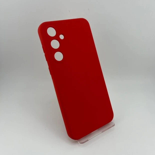 Силікон Original Samsung Galaxy A35 (ShutCam) (Червоний)