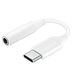 Адаптер Samsung Type-C на 3,5 мм Jack (Білий)
