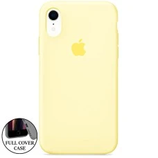 Силикон Original Round Case Apple iPhone XR (51) Mellow Yellow
