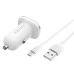 Borofone BZ12 Charger Adapter with MicroUSB Cable (White) Borofone BZ12 Charger Adapter with MicroUSB Cable (White)