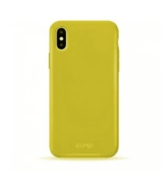 Силикон Pump Acid Apple iPhone X / XS (жёлтый)