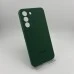 Чехол Silicone Case Samsung Galaxy S22 (Тёмно-зелёный) Чехол Silicone Case Samsung Galaxy S22 (Тёмно-зелёный)