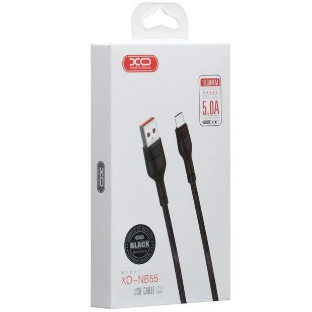 USB-кабель XO NB55 Fast Charge 5A (Type-C)