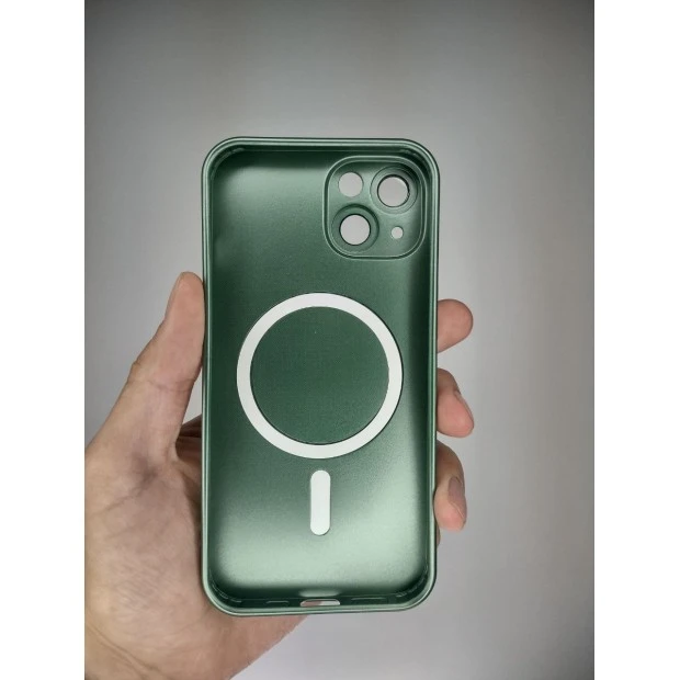 Накладка ColorPlus Armor Camers Magsafe для Apple iPhone 14 (Зелена)