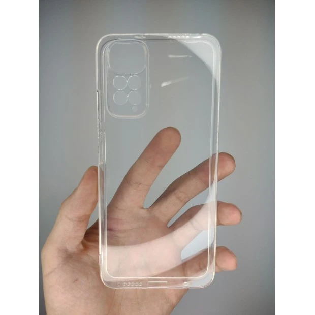 Прозорий силіконовий чохол для Xiaomi Redmi Note 11  /  Note 11S
