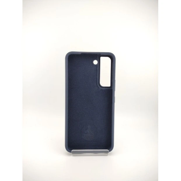 Силикон Original Premium Samsung Galaxy S22 (Тёмно-синий)