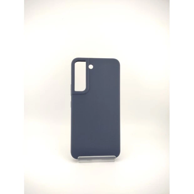 Силикон Original Premium Samsung Galaxy S22 (Тёмно-синий)