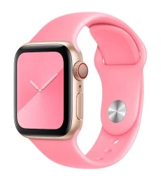 Ремешок Apple Watch Silicone 42 / 44 / 49mm (36) Candy Pink