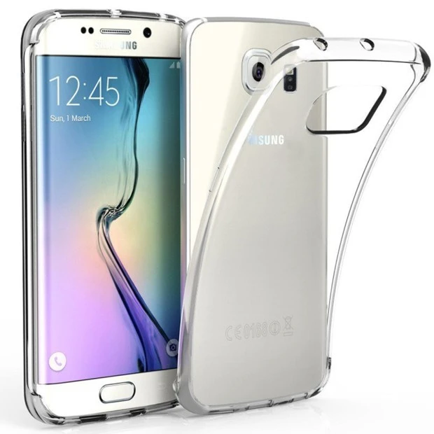 Силикон WS Samsung Galaxy S6 Edge (Прозрачный)