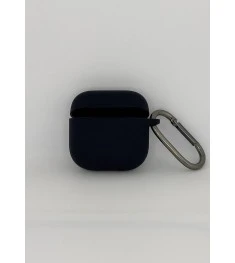 Чохол для навушників Full Silicone Case Apple AirPods 4 (07) Чорний