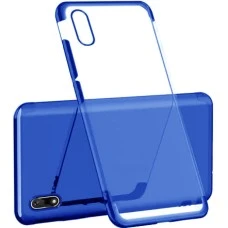 Силиконовый чехол UMKU Line Xiaomi Redmi 7A  (Синий)