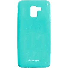 Силиконовый чехол Molan Shining Samsung Galaxy J6 (2018) J600 (Бирюзовый)