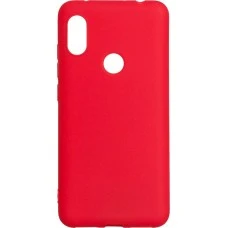 Силиконовый чехол iNavi Color Xiaomi Redmi Note 6 / Note 6 Pro (красный)