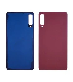 Заднее стекло корпуса для Samsung A750F Galaxy A7 (2018) розовое
