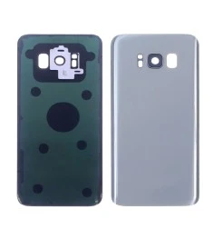 Заднее стекло корпуса для Samsung G950F Galaxy S8 серебристое