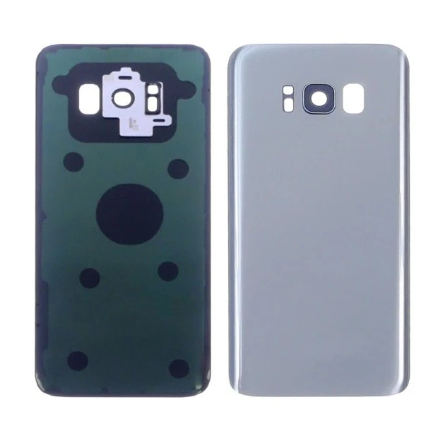 Заднее стекло корпуса для Samsung G950F Galaxy S8 серебристое