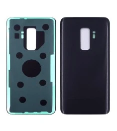 Заднее стекло корпуса для Samsung G965F Galaxy S9 Plus чёрное