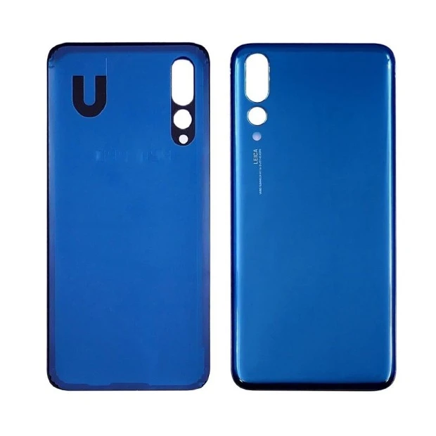 Заднее стекло корпуса для Huawei P20 Pro тёмно-синее