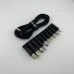 Power cable for laptop with adapter set 100W (Type-C - DC 10in1)