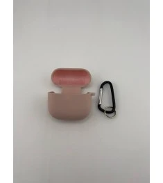 Чехол для наушников Full Silicone Case with Microfiber Apple AirPods 4 (08) Pink..