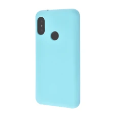 Силиконовый чехол Multicolor Xiaomi Mi Max 3 (бирюзовый)