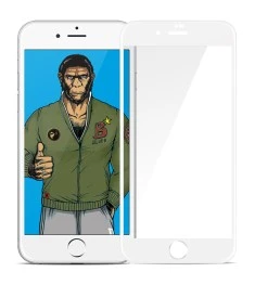 Защитное cтекло 5D Blueo HD для Apple iPhone 7 / 8 / SE White