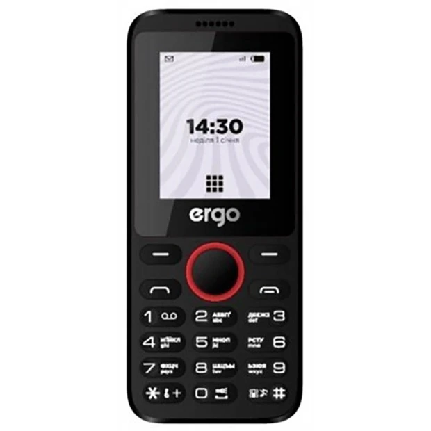 Мобильный телефон ERGO B183 Dual Sim (Black)