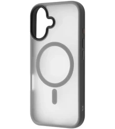 Чохол WAVE Matte Insane з MagSafe для iPhone 16 (Сірий)
