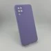 Силікон оригінальний Samsung Galaxy A12 (2020) (ShutCam) (Фіалковий)