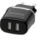 СЗУ-адаптер Borofone BA25A 2USB 2.4A (Чёрный) СЗУ-адаптер Borofone BA25A 2USB 2.4A (Чёрный)
