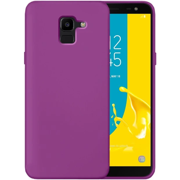 Силикон Original 360 Case Samsung Galaxy J6 J600 (Сиреневый)